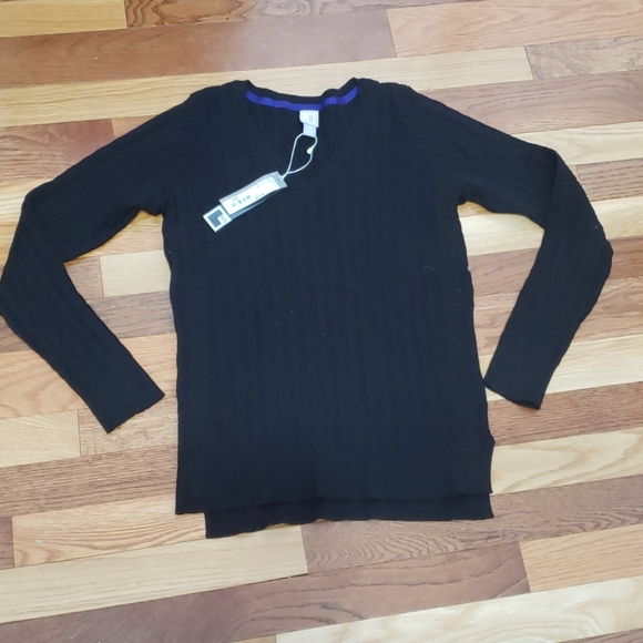 JCP womens sweater size Medium.black - Picture 2 of 4